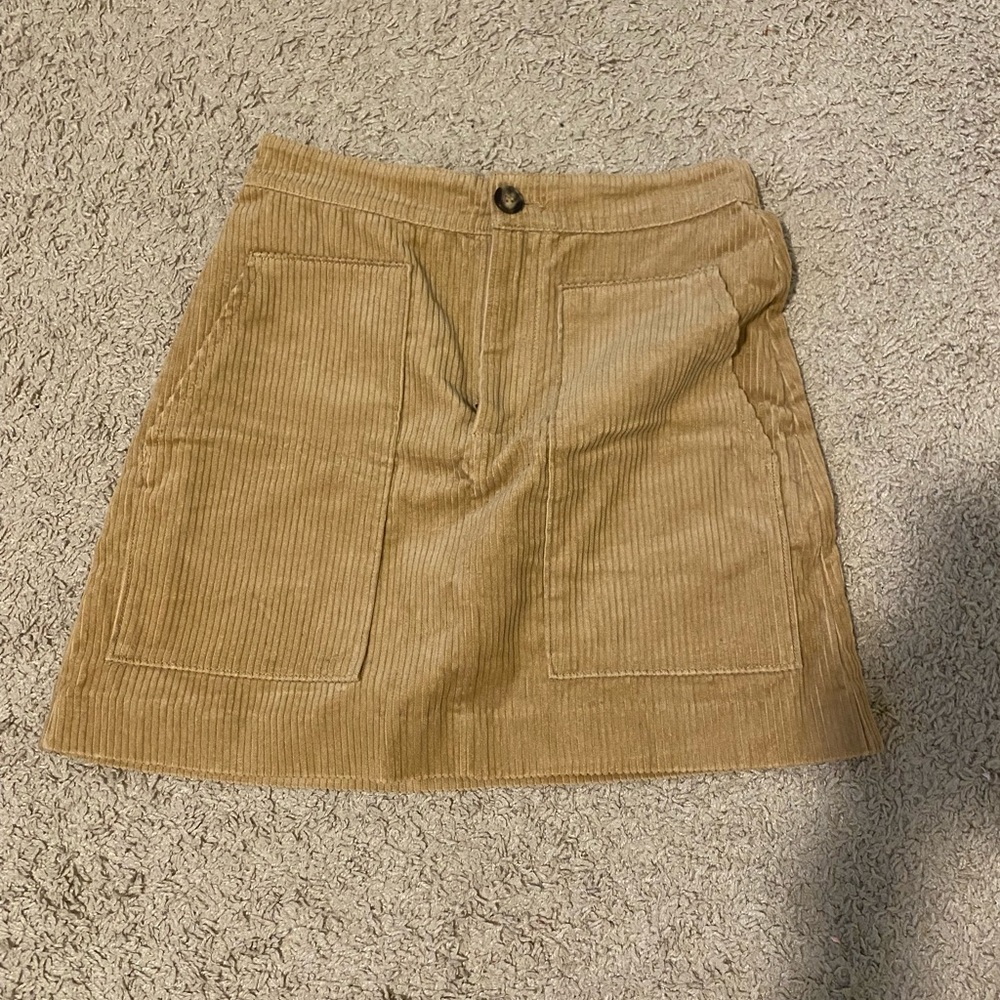 H&M corduroy skirt
